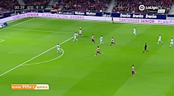 خلاصه لالیگا: اتلتیکومادرید 2-...