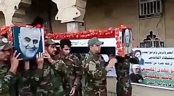 آغاز تشییع پیکر فرماندهان شهید...