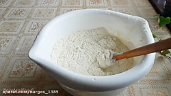 پخت آسان نان کنجد دار در خانه8...