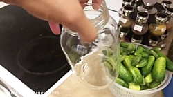 طرز تهیه خیارشور سه سوته98