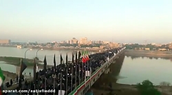 سیل جمعیت خوزستان در مراسم تشی...