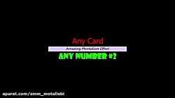 کارت و عدد انتخابی شماره 2