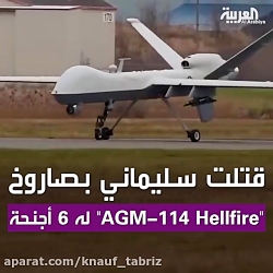 فیلم پهپاد مورد استفاده آمریکا...