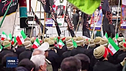 تجمع هیات های مذهبی در میدان ف...
