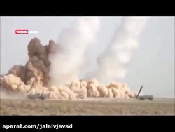 شبیه سازی حمله موشکی ایران به...