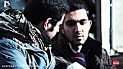 اشک های مردم تهران در وداع با...