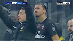 اولین بازی زلاتان پس از بازگشت...