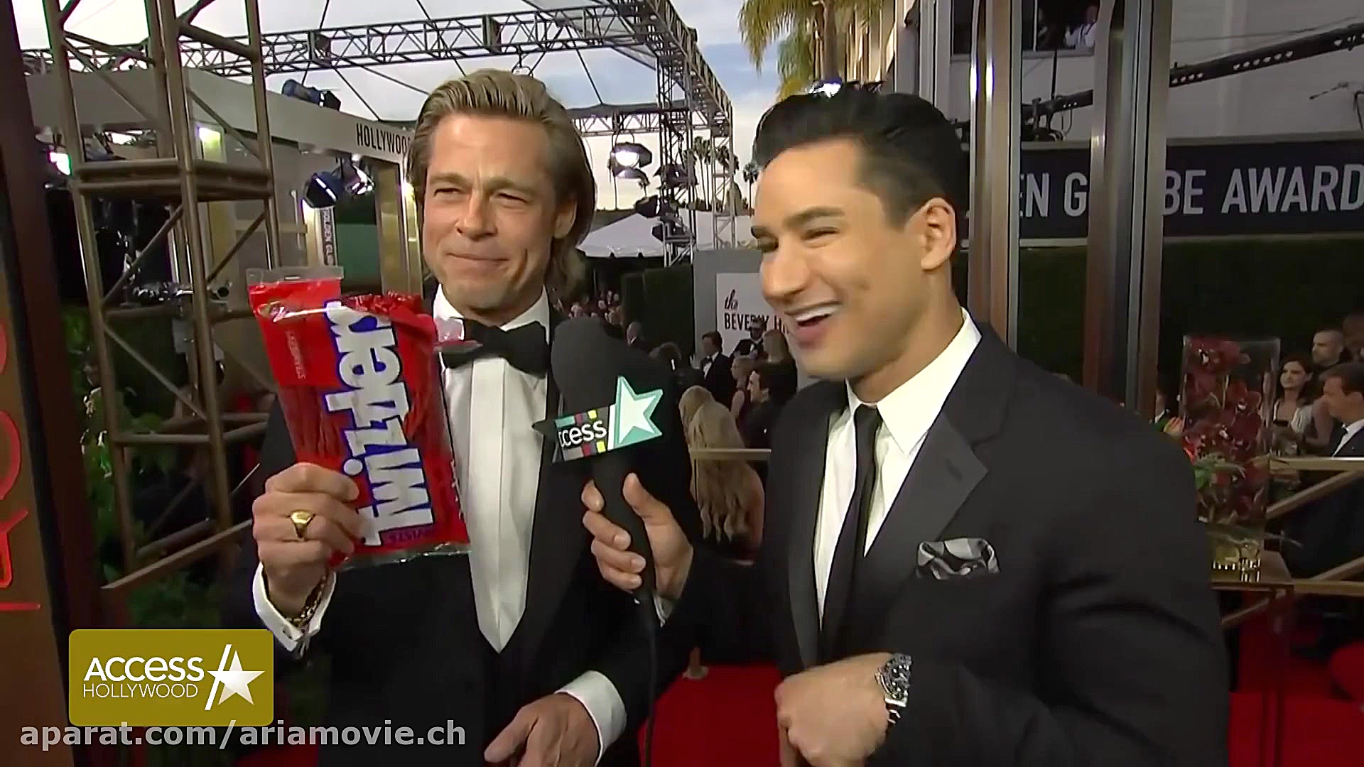 حضور Brad Pitt در گلدن گلوب 2020 (Golden Globe) زمان402ثانیه