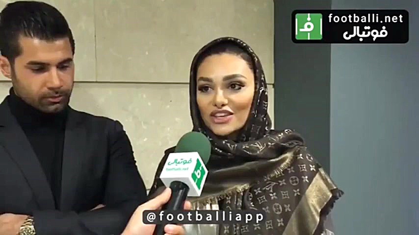 صحبتهای خانم نهالی همسر محسن فروزان پس از دیدن فیلم آبی به رنگ آسمان زمان106ثانیه
