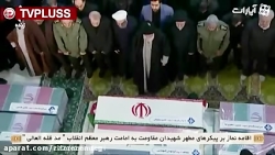 اشک های رهبر انقلاب در نماز سر...