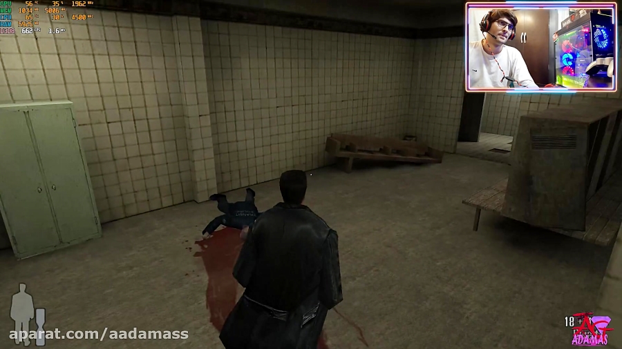 گیم پلی خاطره انگیز بازی 1 Max Payne به یاد قدیما