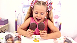 دیانا بستنی های مختلف را امتحا...