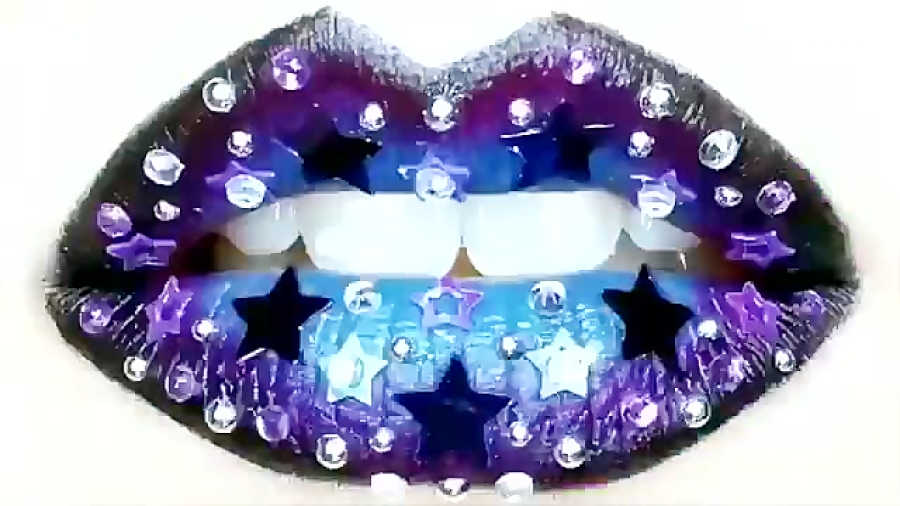آموزش آرایش لب عروس شماره 14
