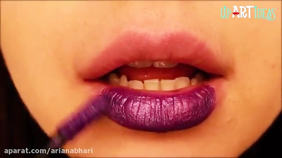 آموزش آرایش لب عروس شماره 5