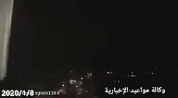 حجم اتش موشکهای ایران در عین الاسد