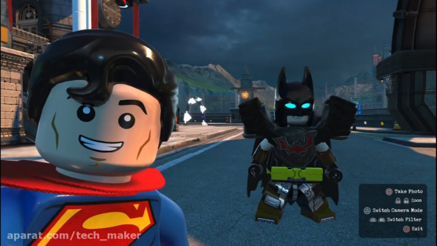 ترکیب بتمن و سوپرمن چی میشه ؟ |فارسی|Lego DC Super Villains