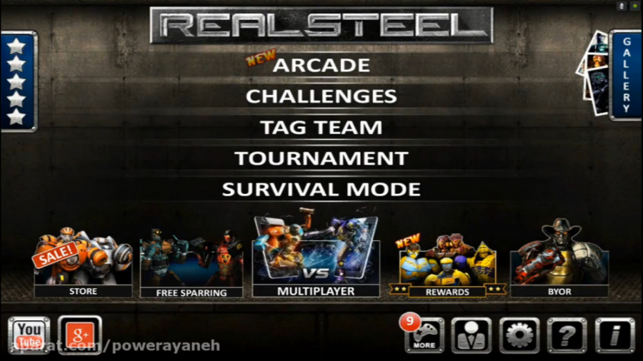 تریلر بازی مبارزه ای Real Steel HD