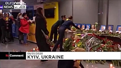 ادای احترام مردم کی‌یف به تیم...