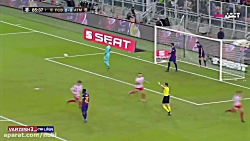 گل سوم اتلتیکو مادرید به بارسل...