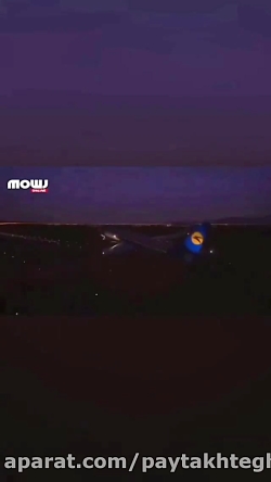 شبیه سازی سانحه سقوط هواپیمای...