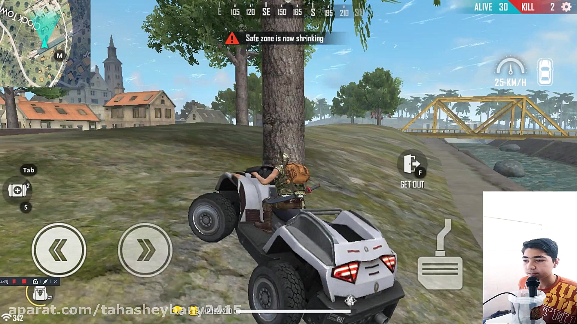 گیم پلی کامل بازی فری فایر free fire هایده