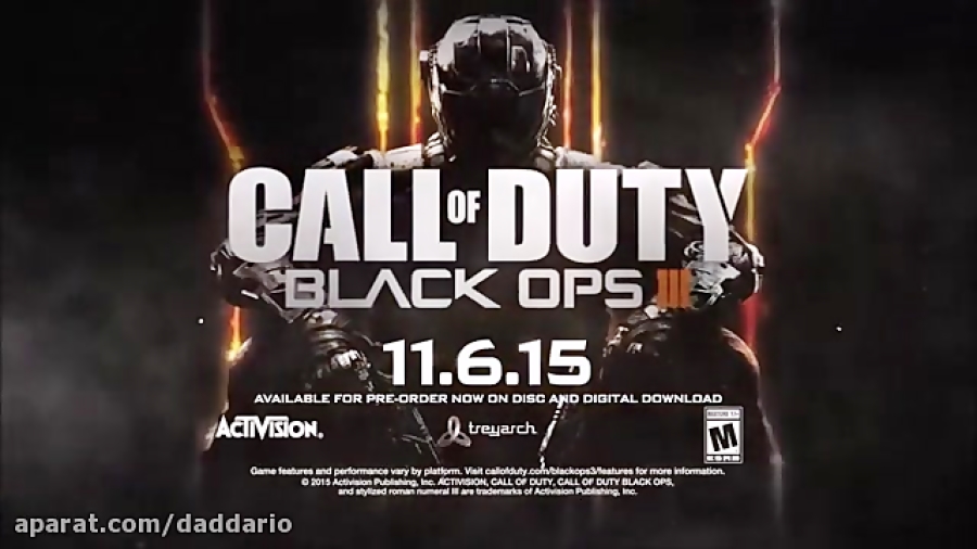 تریلر لایو اکشن بازی Call Of Duty Black Ops 3