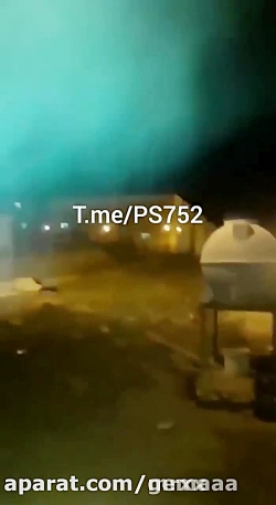 فیلمی  از لحظه برخورد موشک تور...