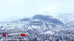 تصاویر زیبا از بارش برف در یاس...