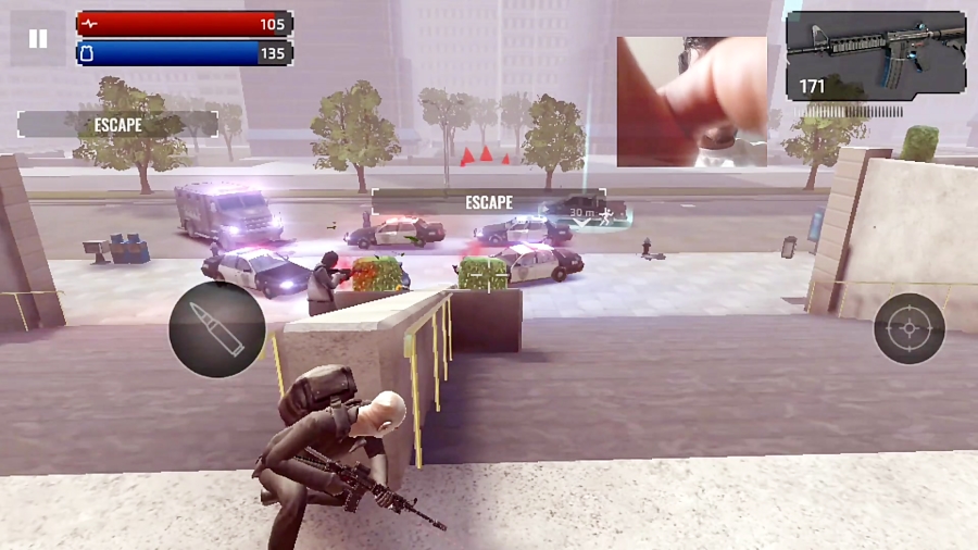 بازی armed heist (دزد مصلح) برای موبایل اندروید سری ۳ (دزدی از بانک اکشن) گیم