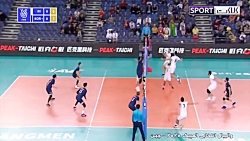 خلاصه والیبال ایران 3 2 کره جن...