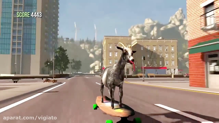 لحظات خنده دار در بازی Goat Simulator
