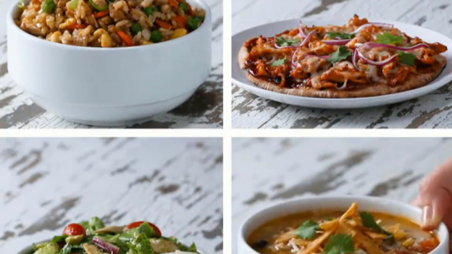 آشپزی سالم - ۴ وعدۀ غذا با ۱ مرغ بریان - کلینیک لاغری سیبیتا