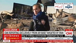 خسارات سنگین پایگاه آمریکایی در عین الاسد به روایت خبرنگار CNN