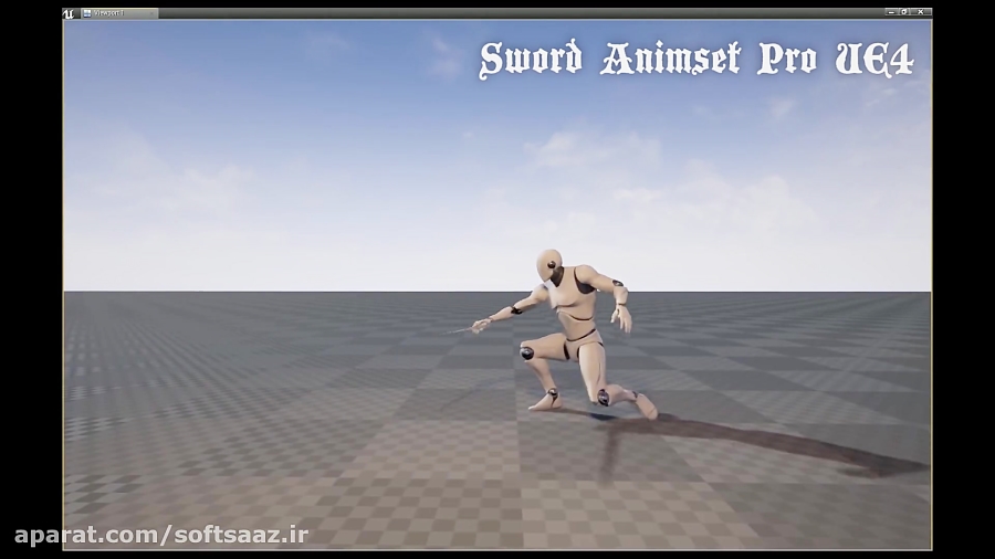 پروژه Sword Animset Pro برای آنریل انجین