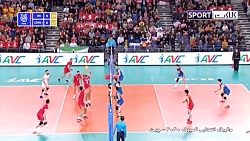 خلاصه والیبال ایران 3 0 چین