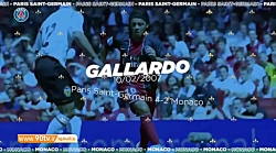 5 گل برتر پاری سن ژرمن در تقاب...