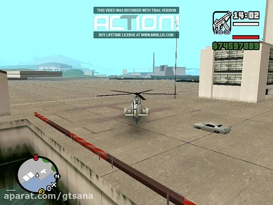 دوتا ترفند درباره ی جت و هلیکوپتر در GTA SAN