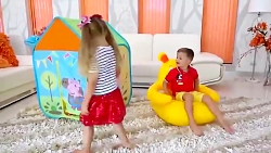 دایانا و روما با چادر اسباب با...