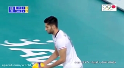 خلاصه والیبال ایران 3 - 2 کره...
