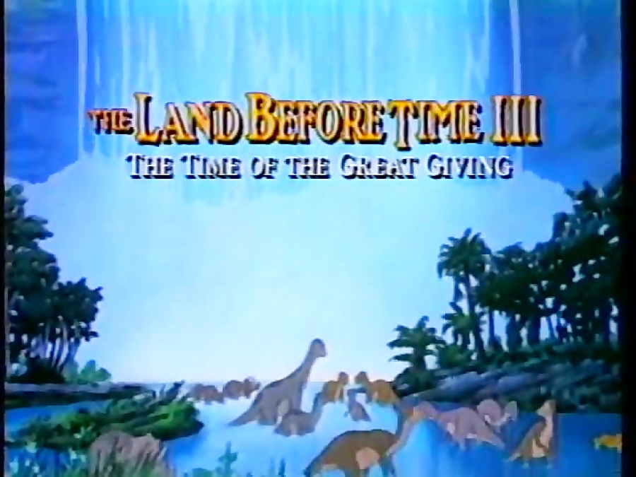 the land before time iii the time of the great giving 1995
