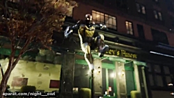 Fighting with Shocker in Marve...