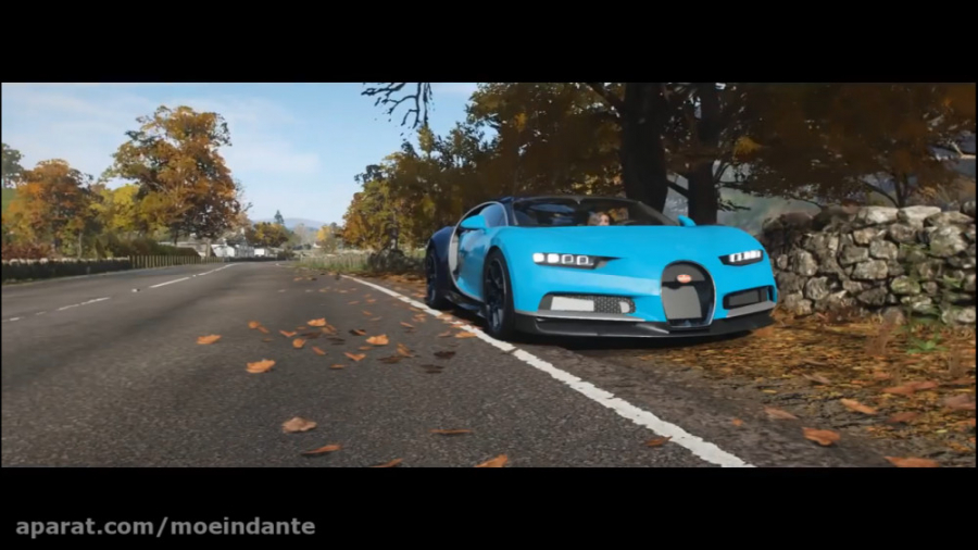 رانندگی با Bugatti Chiron در بازی Forza Horizon 4