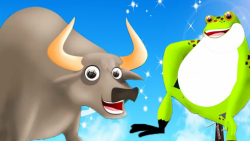 کارتون قصه قورباغه و گاو نر  ق...