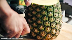 مهارت شگفت انگیز برش میوه ها
