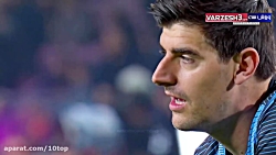 بهترین واکنش‌های تیبو کورتوا د...