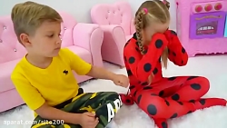 بازی دیانا و روما... لیدی باگ...