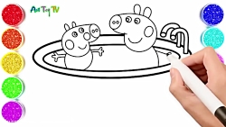 آموزش نقاشی پپا پیگ (peppa pig...