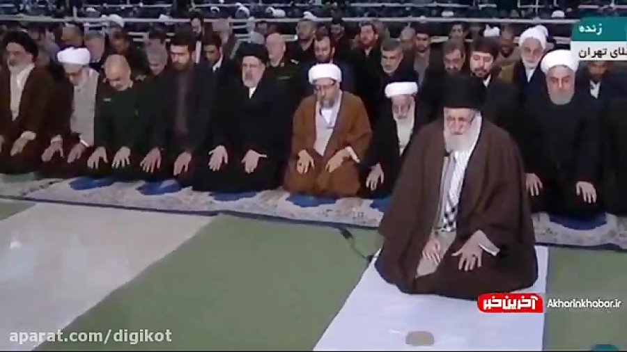 وقتی روحانی زودتر از همه صف نم...