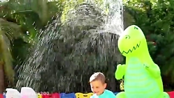 بازی دیانا و روما... آب تنی کر...