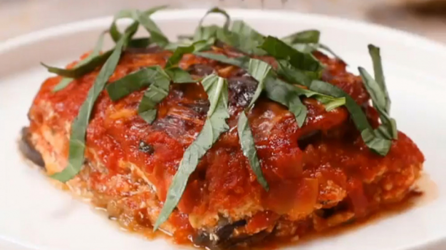 آشپزی سالم - لازانیای بادمجان - کلینیک لاغری سیبیتا
